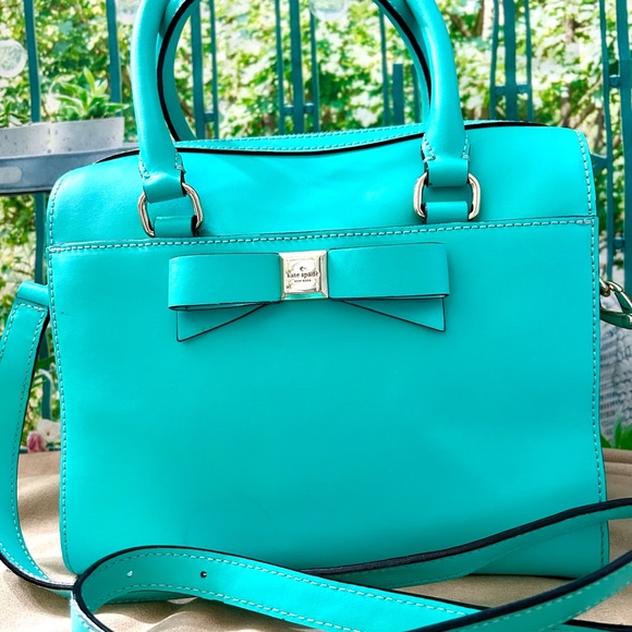 kate spade Handbags - Kate Spade New York Montford Park Ashton Smooth Leather Satchel WKRU3043